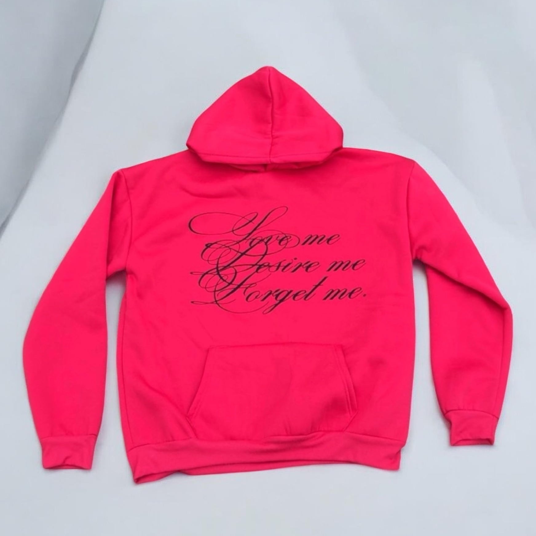 Love me desire me hate me hoodie